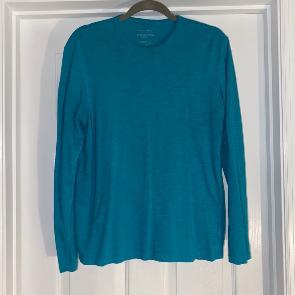 Calvin Klein Turquoise Long Sleeve